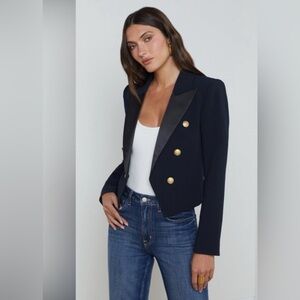 20” Ralph Lauren silk and wool blazer